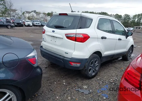 2019 Ford Ecosport S из США, поврежденный, VIN MAJ3S2FE0KC306760